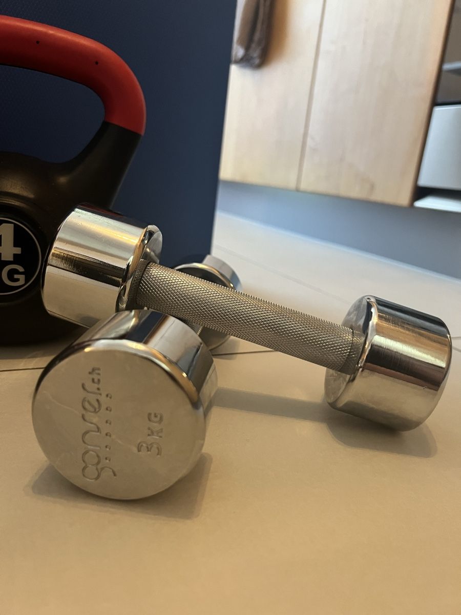 Manubri & Pesi: Home gym set – Nuovo (secondo la descrizione) da Wikon venduto da Kleiderschuhkreisel 2