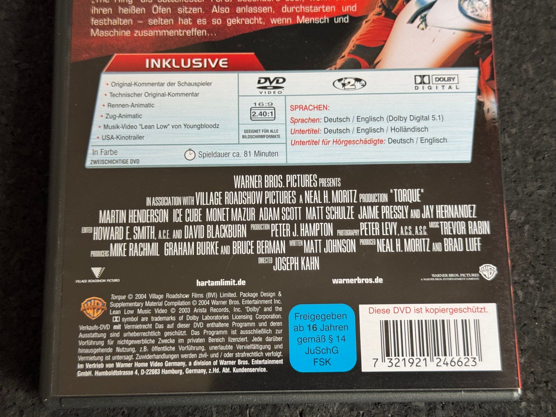 Tutti i DVDs: Hart am Limit DVD DE/EN – Usato da Fribourg venduto da tschjoly 3