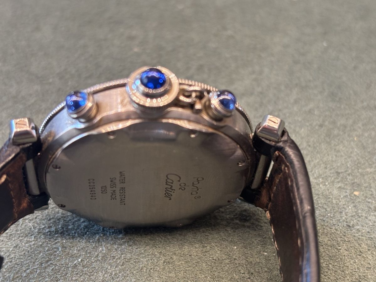 Cartier Orologi: Cartier Pasha Chronograph Quartz – Usato da Mendrisio venduto da TicinoWatchLab 4