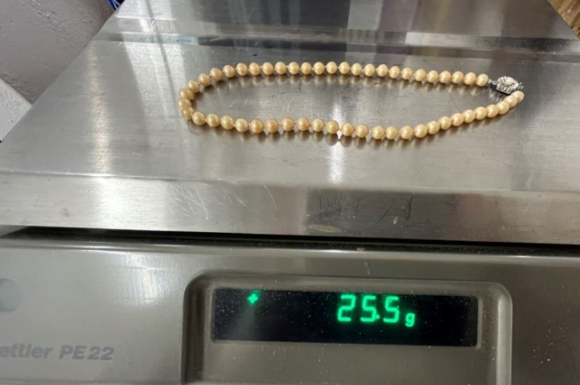 Catenine: Kette Perlenkette mit 53 Perlen – Usato da Mumpf venduto da dadaboygugu