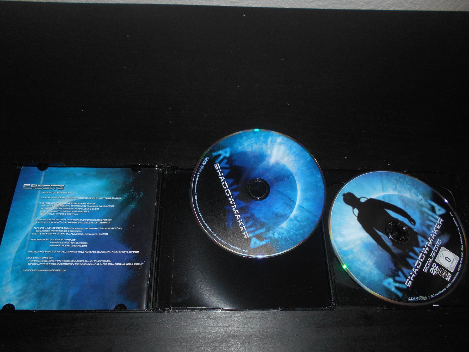 CD: Running Wild – Shadowmaker / 2 CDs / 2012 – Usato da Aarberg venduto da witchhunter01 2