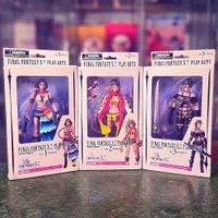 Final Fantasy X-2 Play Arts 1 2 3 Yuna Rikku Paine Figure 