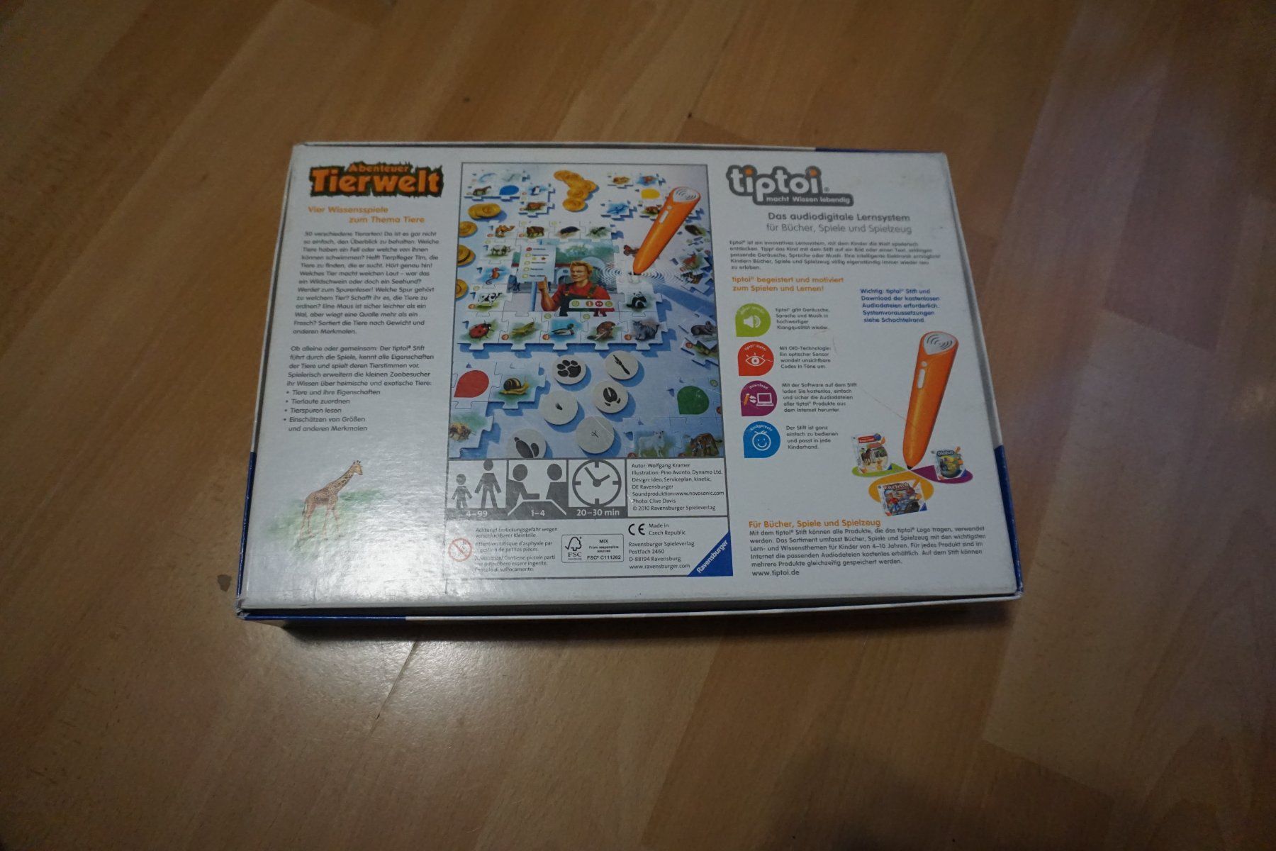 Ravensburger Giochi: Abenteuer Tierwelt - TipToi Spiel – Usato da Zürich venduto da einalemjena 3