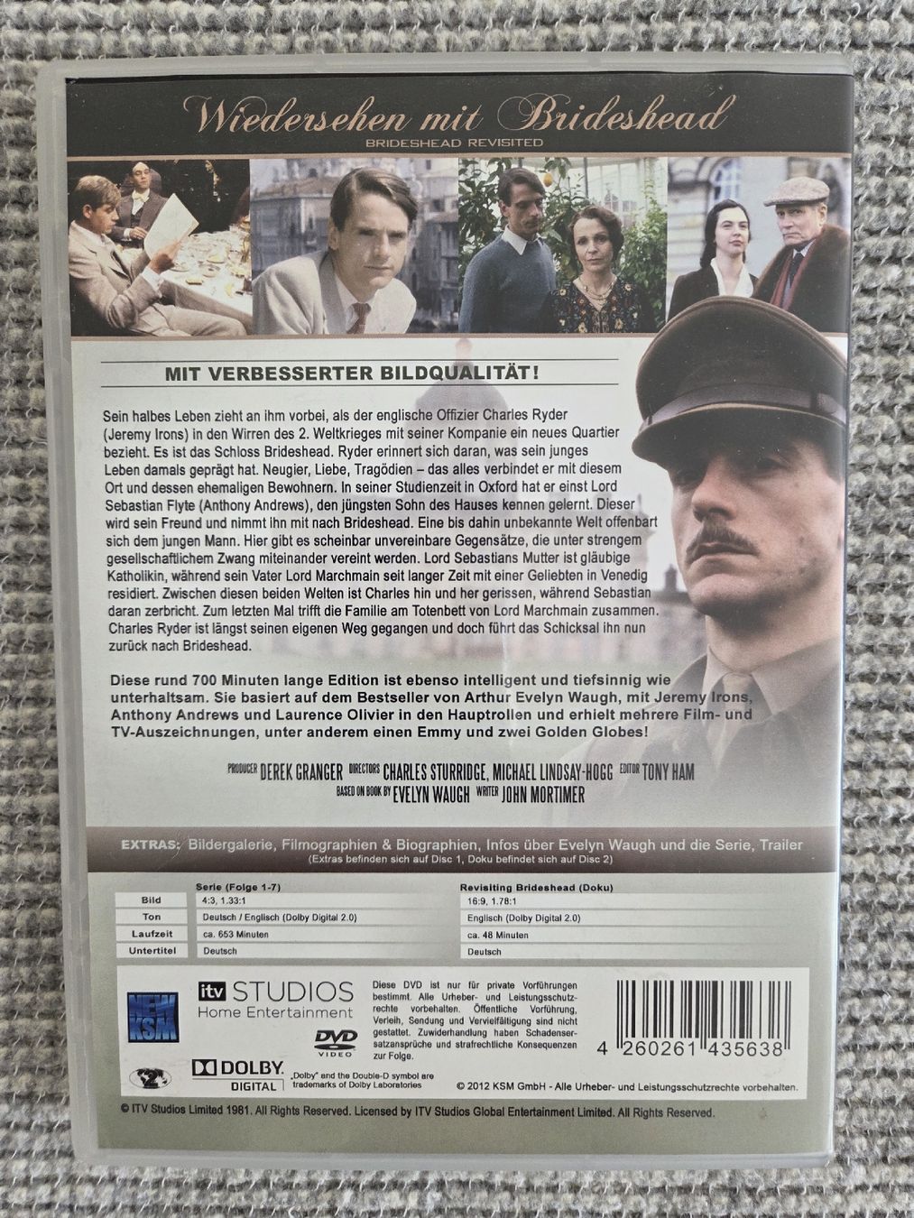 Tutti i DVDs: Wiedersehen mit Brideshead – Nuovo (secondo la descrizione) da Basel venduto da ang_2021 1