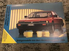 Honda Programm Verkaufsprospekt 1983