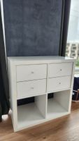 Ikea Kallax 2x2 mit 4 schubladen weiß