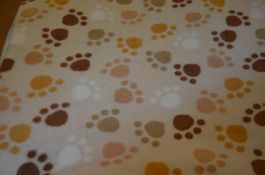 STOFF RESTE PLUSCH - CM 100X80