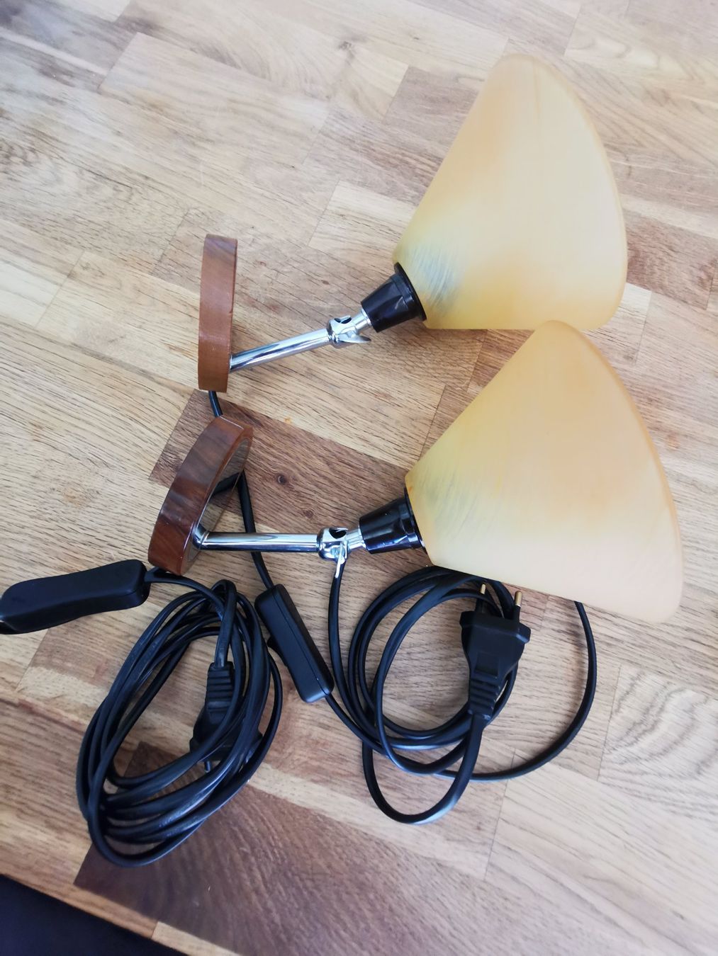 Lampade: Historische Wandlampen ca. 50 oder 60er Jahre – Usato da St.Gallen venduto da 55232 1