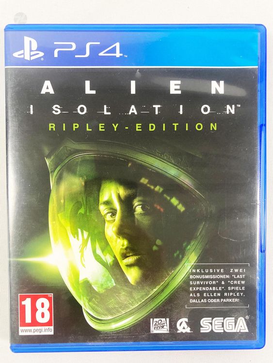 ALIEN ISOLATION RIPLEY EDITION PS4 Playstation Game (Gebraucht) in ...