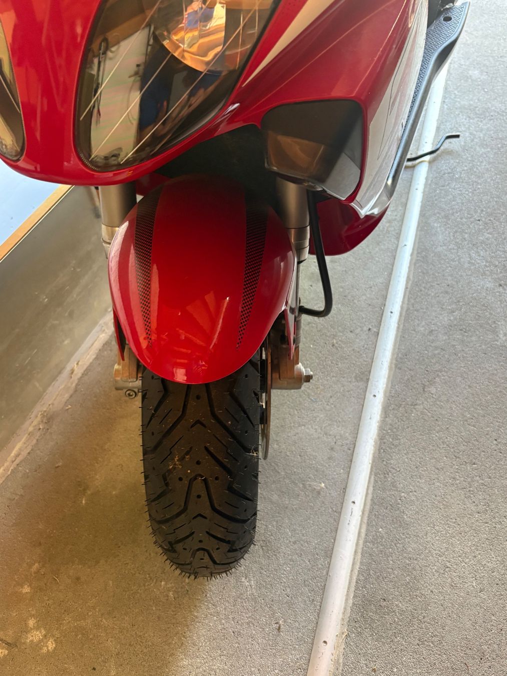 Piaggio Scooter: Piaggio NRG Power Scooter rot – Difettoso da Frick venduto da Rukki 1