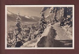 DAVOS unter Schnee - 1927