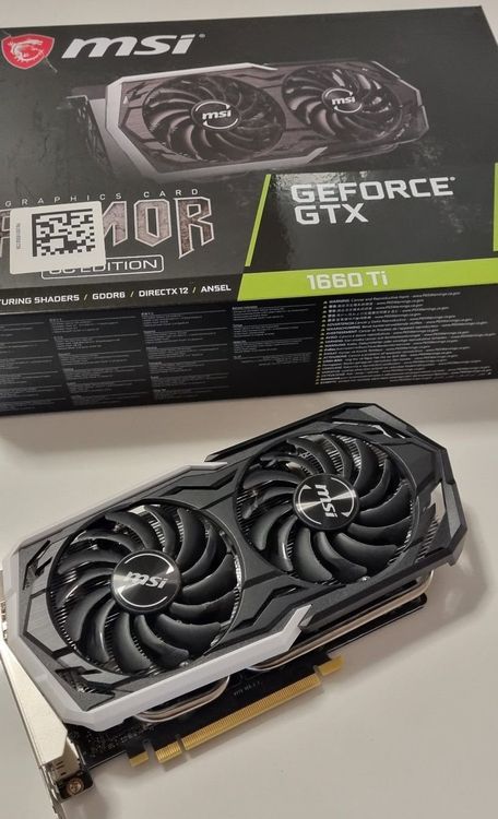 MSI GeForce GTX 1660 Ti ARMOR OC (6 GB) | Kaufen auf Ricardo