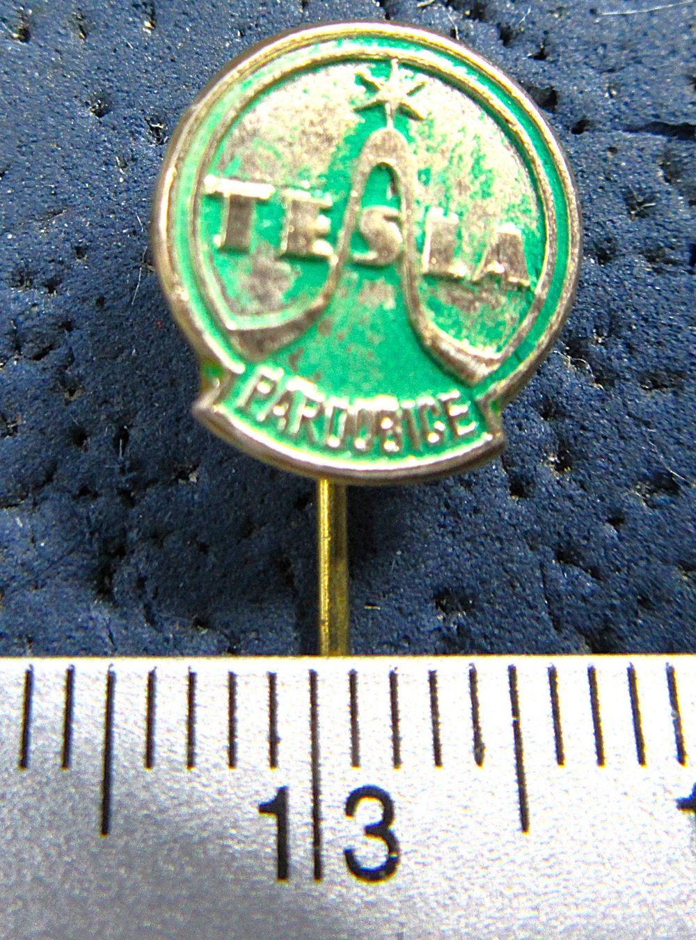 Placchette & Badge: TESLA ANSTECKNADEL VINTAGE – Usato da Ettingen venduto da Hausi4711