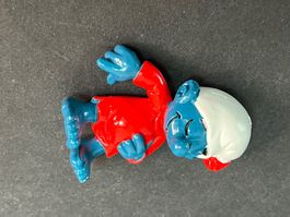 LIEGENDER SCHLUMPF SCHLEICH PEYO Schlafmütze HongKong