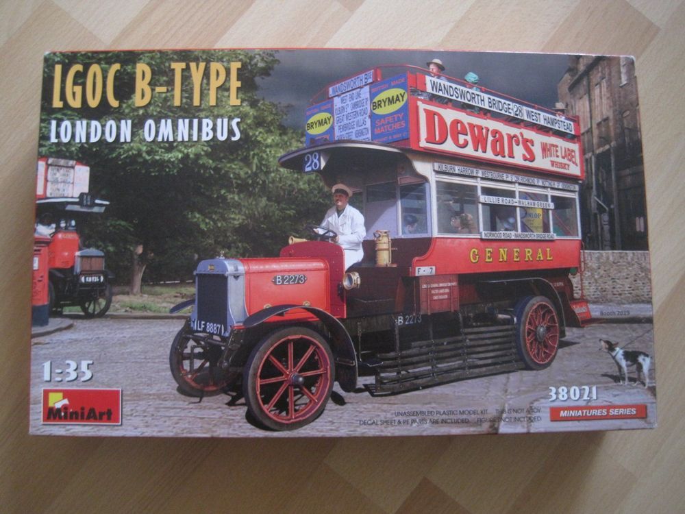 London Omnibus LGOC B Type MiniArt 1/35 | Kaufen Auf Ricardo