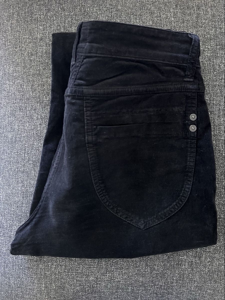 Closed Pantaloni: CLOSED Hose | Samthose | Grösse 40 (IT 46) - Schwarz – Usato da Zürich venduto da Ka-Scha 5