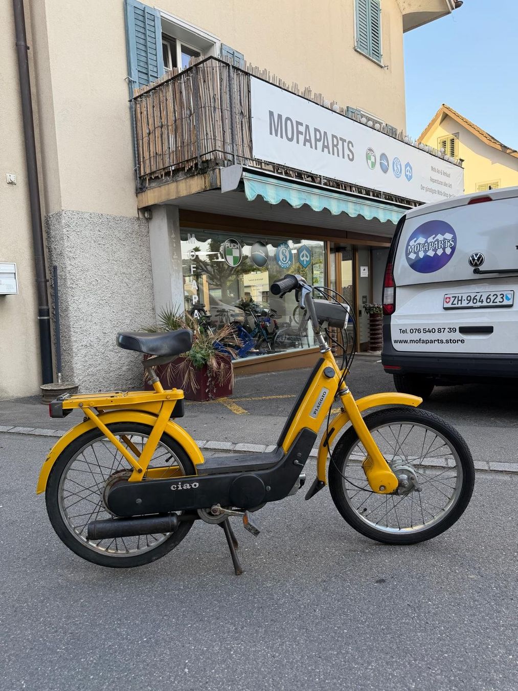 Piaggio Mofas: Piaggio Ciao mit Ausweis – Gebraucht aus Schmerikon von Mofaparts