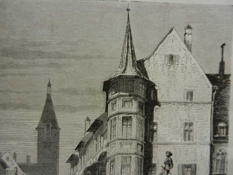 Stiche: Schaffhausen Marktplatz – Gebraucht aus Risch von Rischli15 3