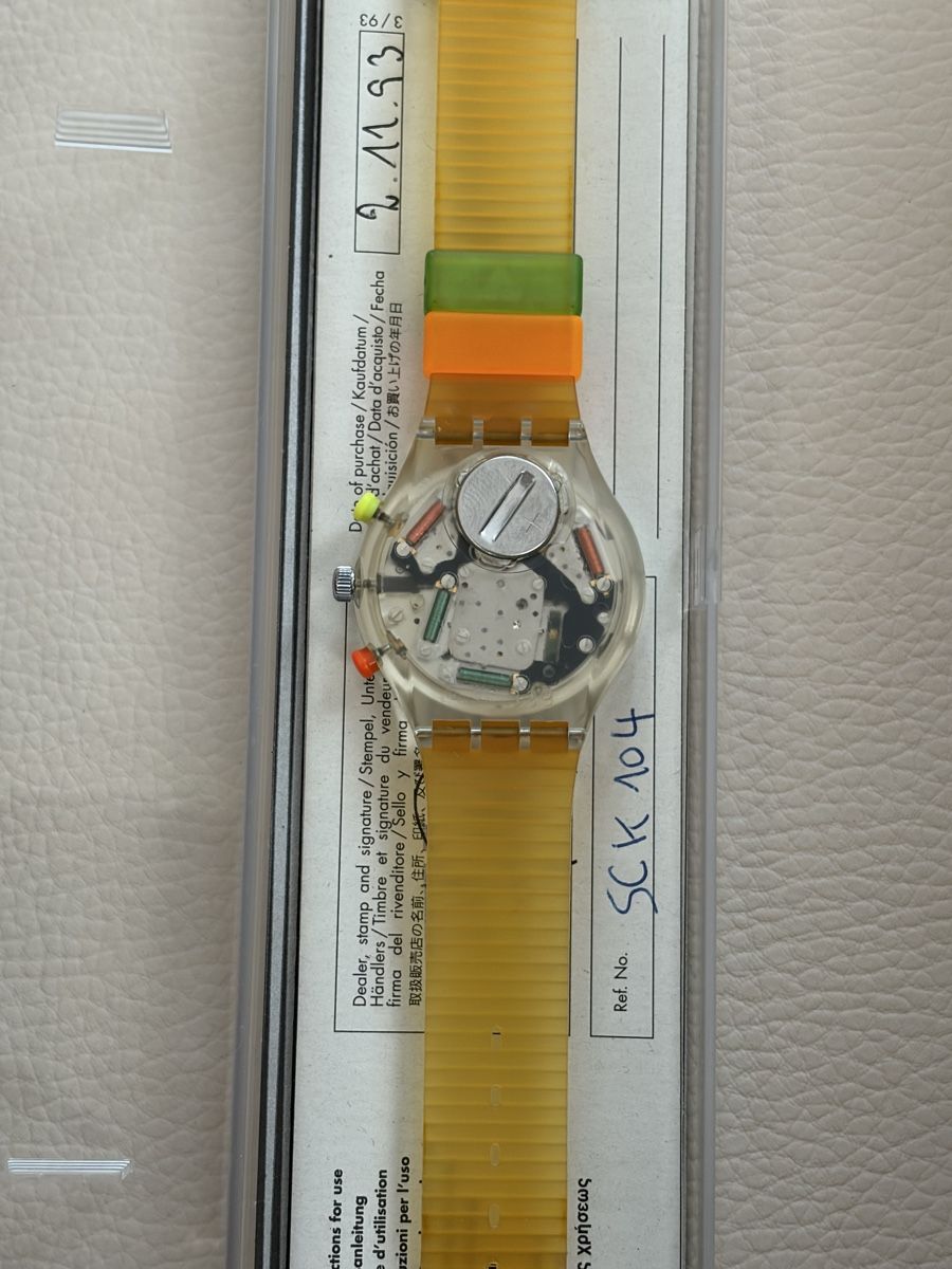 Swatch Orologi: Montre Swatch SCK104 Chrono – Nuovo (secondo la descrizione) da Posieux venduto da Angeles82 8