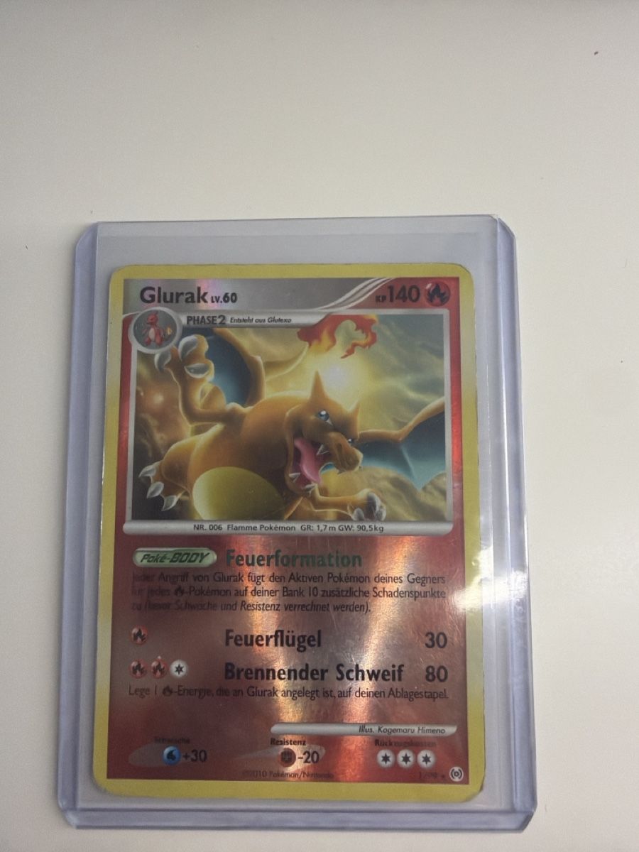 Pokémon Sammelbilder & Trading cards: Glurak Reverse Holo 2010 – Gebraucht aus Winterthur von Baggio2