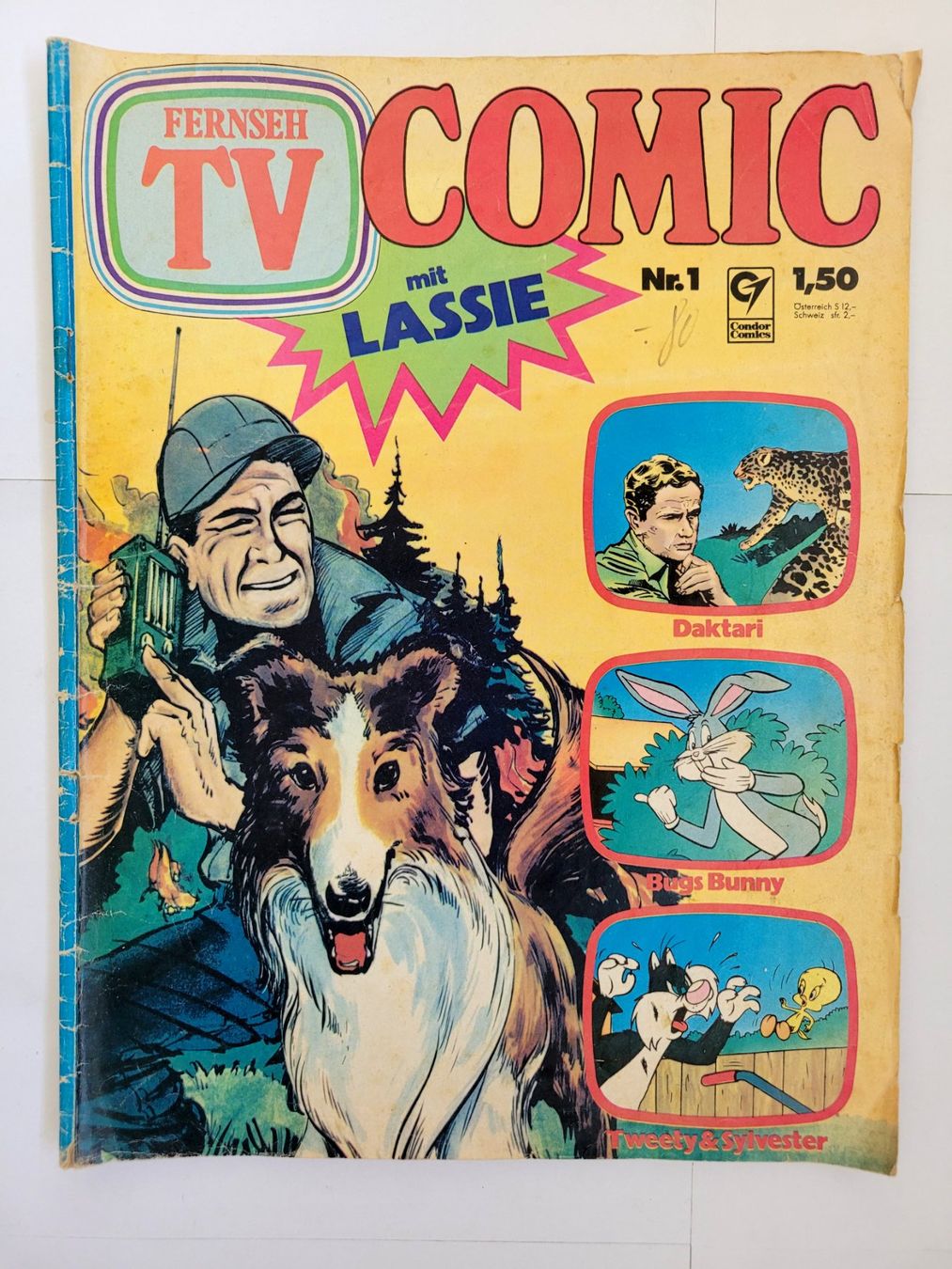 Fumetti: Fernseh TV Comic Nr.1  / 1973 – Usato da Schöftland venduto da huair