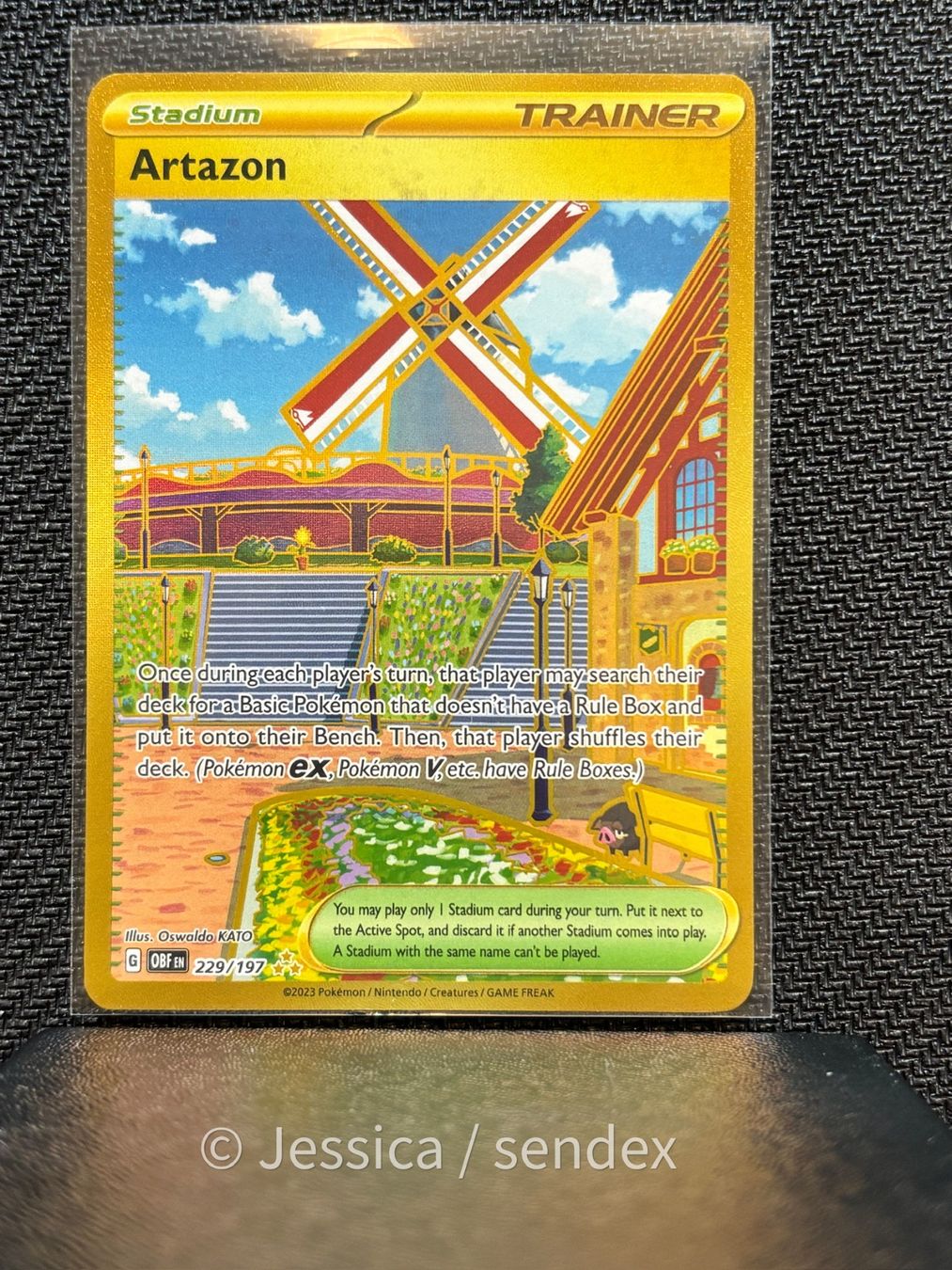 Pokémon Sammelbilder & Trading cards: Artazon (OBF ENG 229/197) – Neu (gemäss Beschreibung) aus Herisau von jes_q9mj