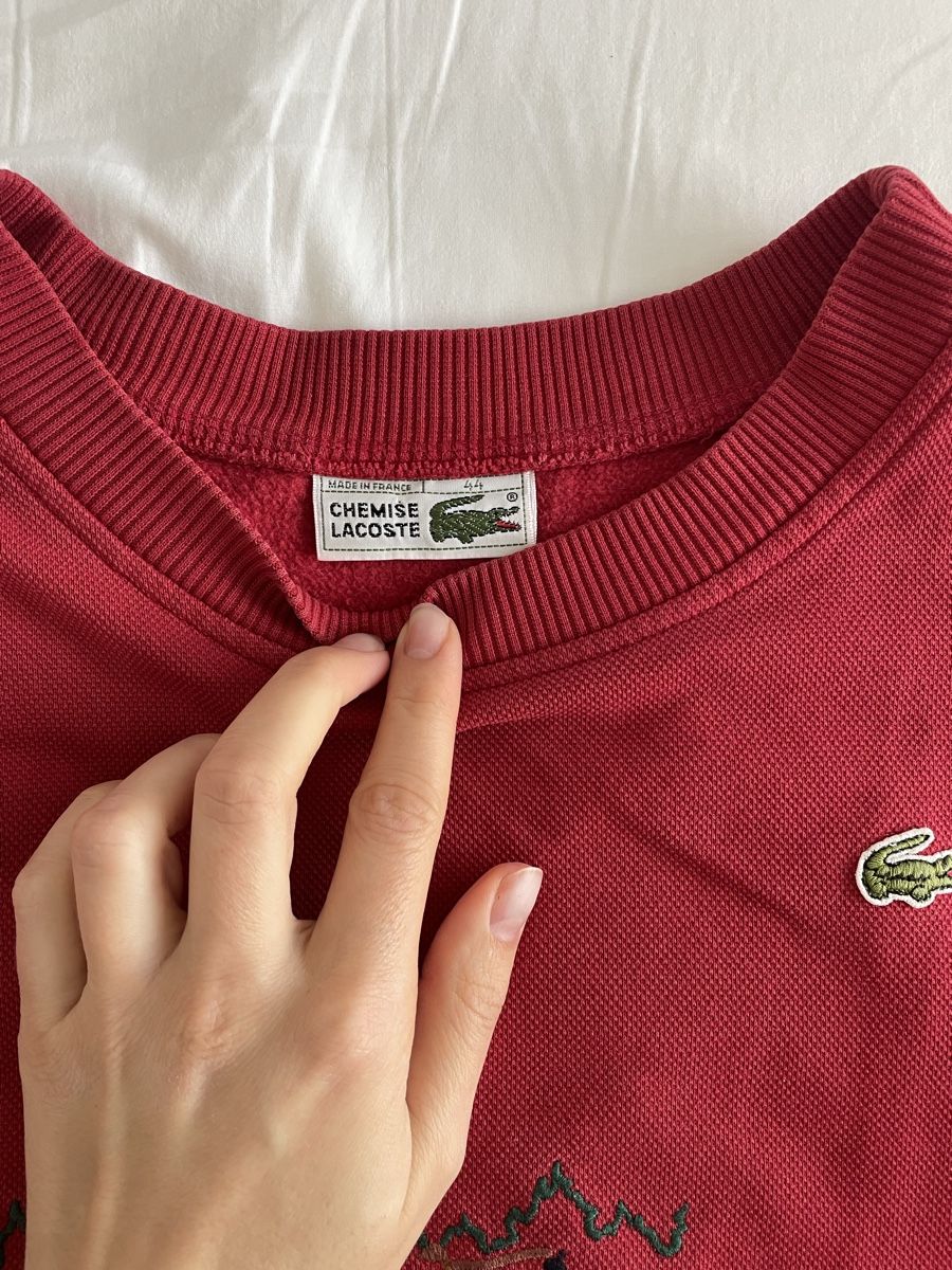Lacoste Maglioni & Felpe: Pull Lacoste rare broderie ski – Usato da Nyon venduto da Vivafripa 3