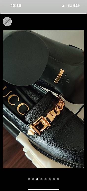 Scarpe da donna: Gucci Sylvie Chain 37 Leder Pumps – Nuovo e nell'imballaggio originale da Schlieren venduto da loli05 2