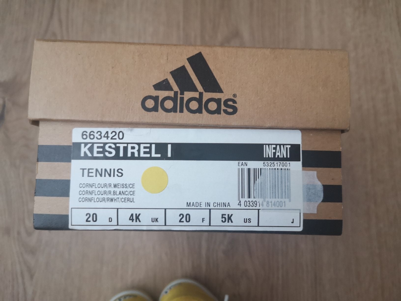Adidas Schuhe für Jungen: Neue Adidas-Schuhe, Gr. 20, Gelb – Neu (gemäss Beschreibung) aus Ibach von FlyingFox26 7