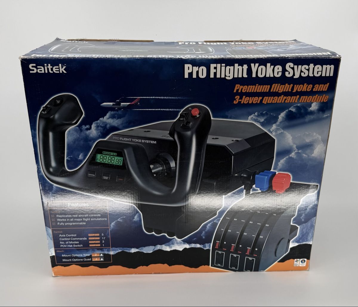 Saitek Manettes: Saitek Pro Flight Yoke System – D'occasion à Lüchingen par phlanlab 1