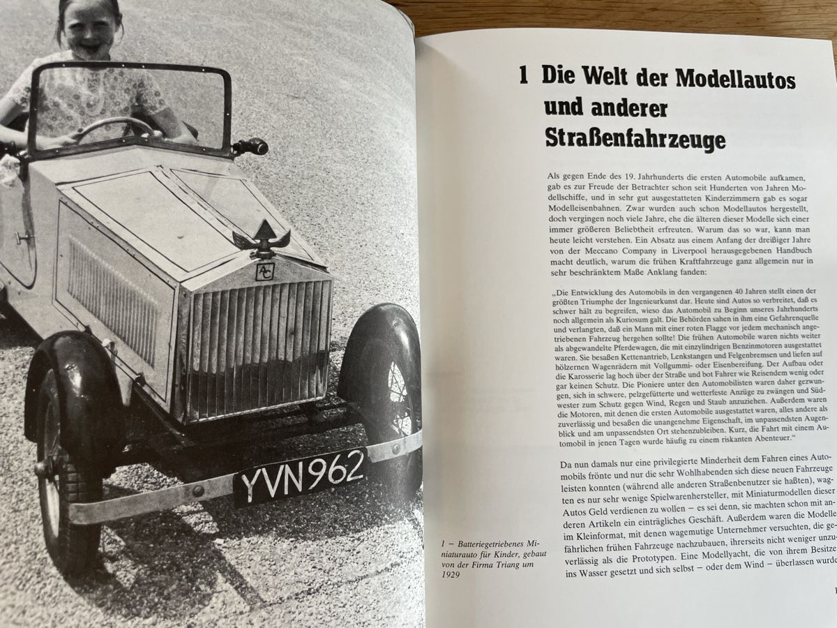 Modellini d'auto: Das grosse Buche der Modellautos Guy R. Williams 1976 – Usato da Winterthur venduto da cheerio97 4
