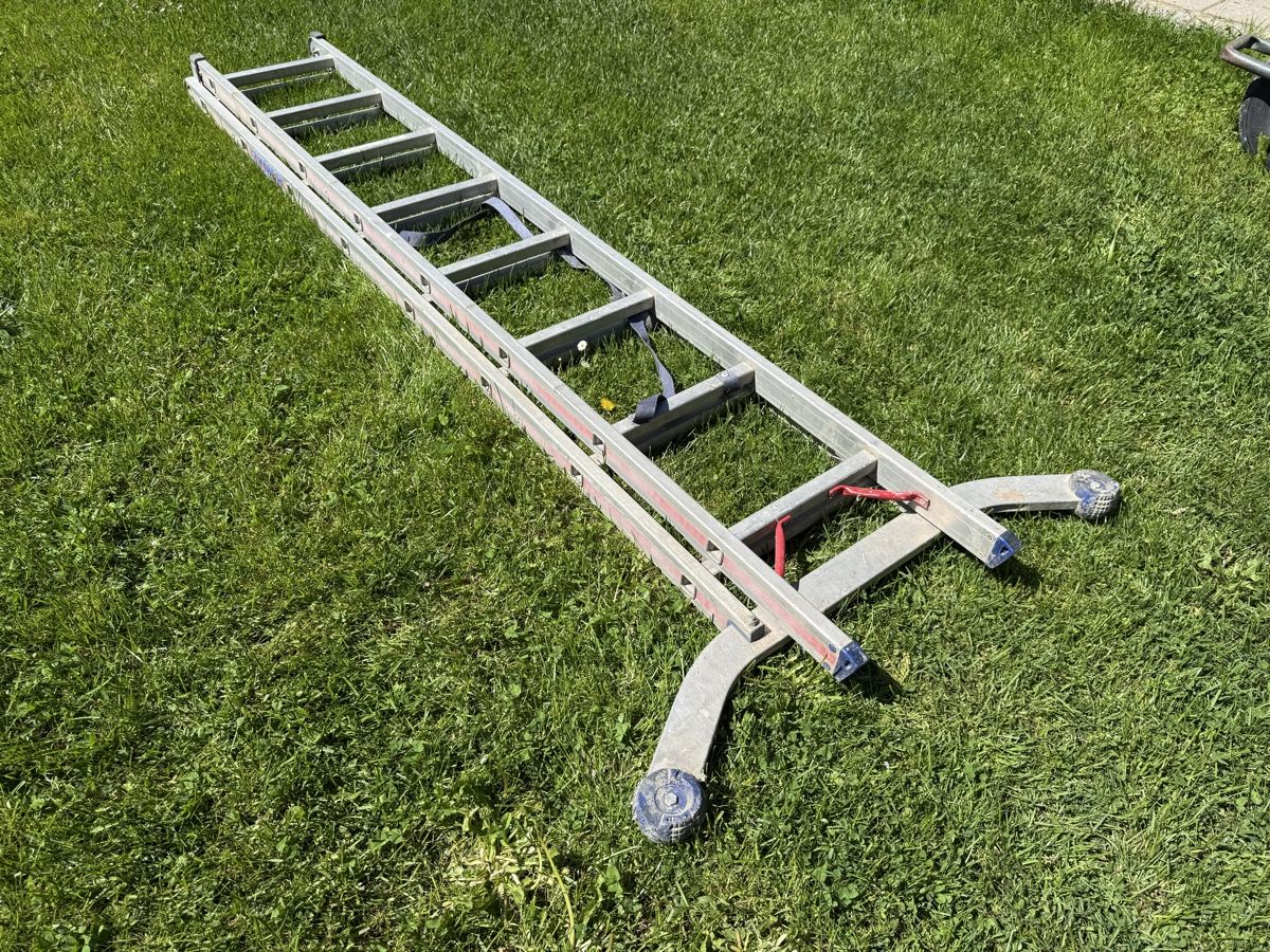 Scale: Alu Leiter 4m Teleskopleiter – Usato da Boswil venduto da ABLagerBoswil 1