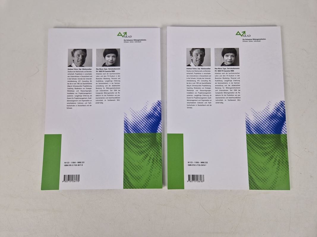 Bücher: Kursprogramm Set Projektinitialisierung Buch 1 und 2 – Gebraucht aus Muhen von Restwert_Muhen 1