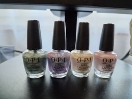 4 OPI Nagellack Mini Set, verschiedene Farben