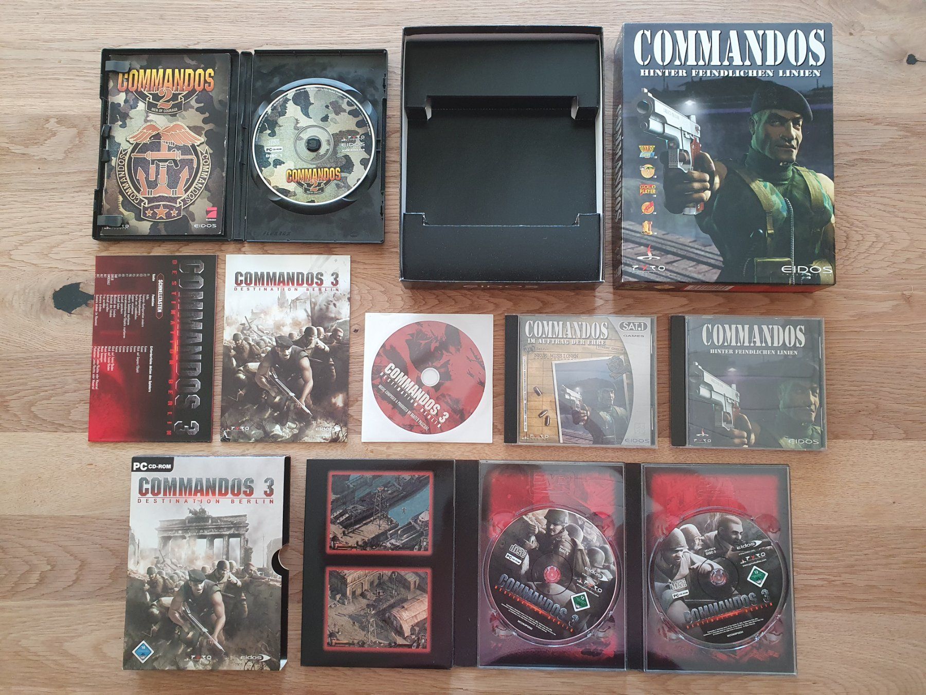 Spiele: PC Games Commandos 1-3 (1998-2003) Big Box Bundle – Gebraucht aus Greifensee von perfectioN88 3
