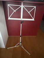 K&M Notenpult / Notenständer weiss, Made in Germany 50