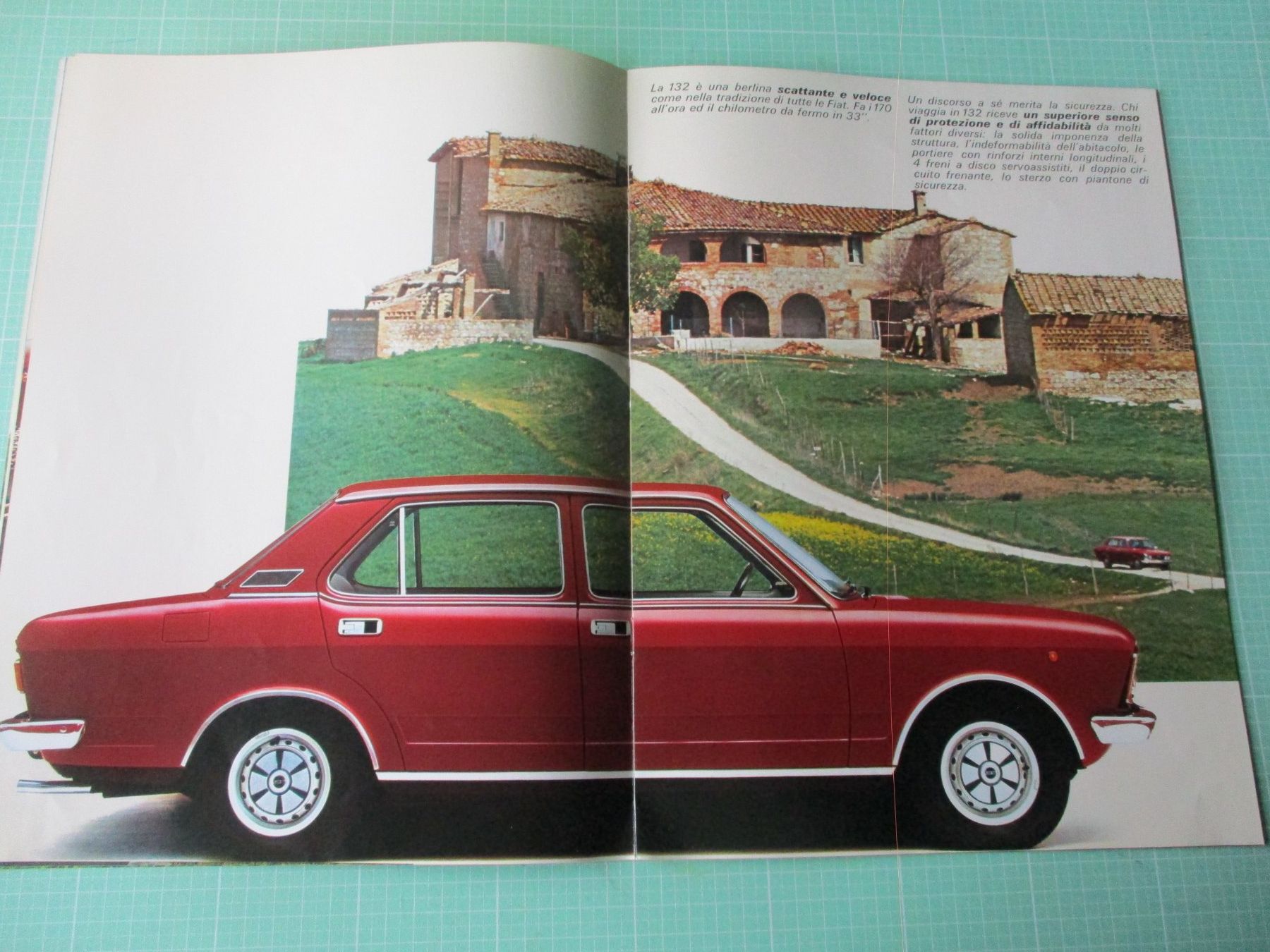 Fiat Documenti: FIAT 132 Prospekt - Rarität – Usato da Ottikon Gossau ZH venduto da hokuspokus