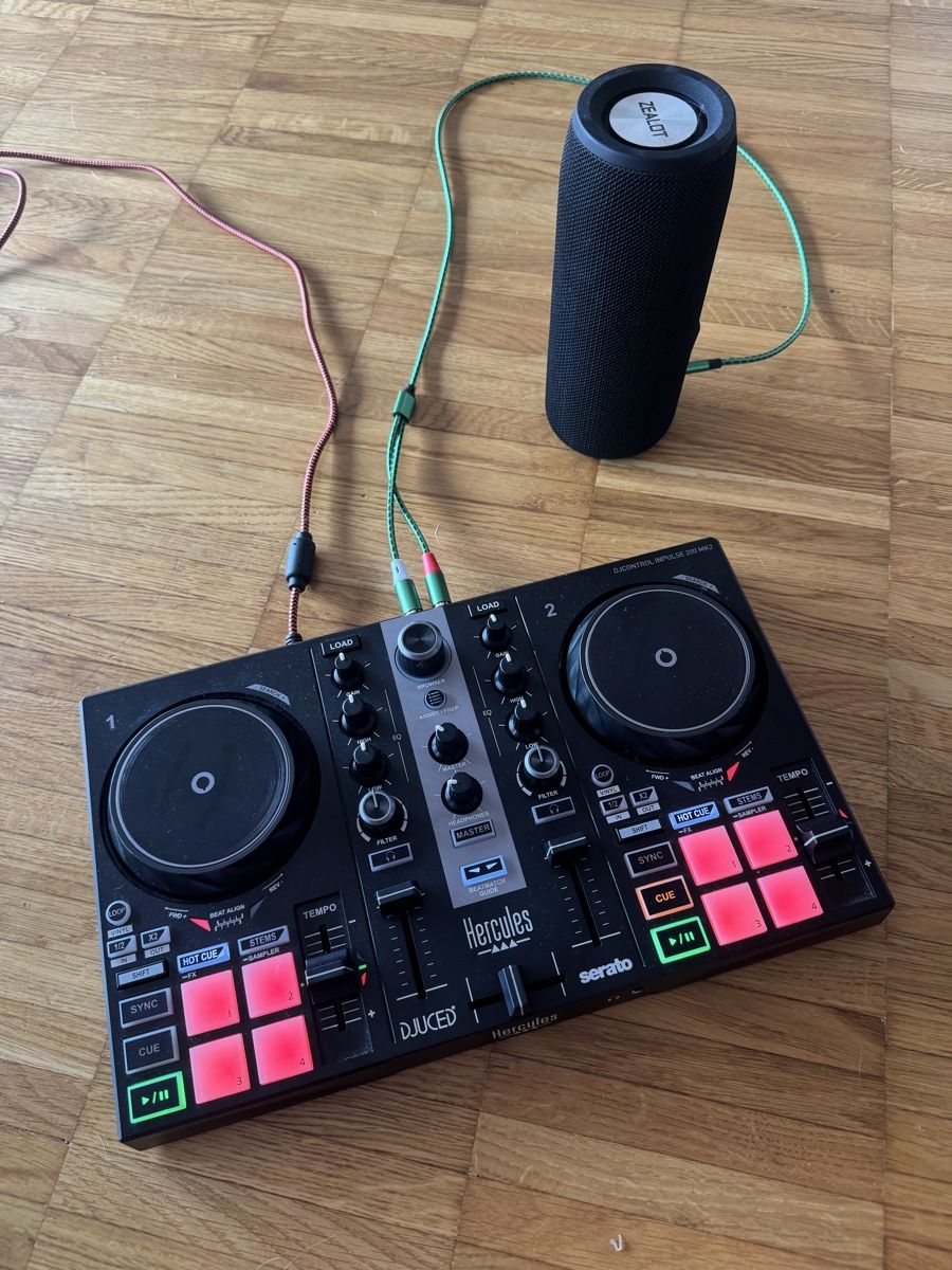 Hercules Mischpulte: Hercules 200 mk2 avec système audio inclus – Gebraucht aus Yvonand von adg_r9h7
