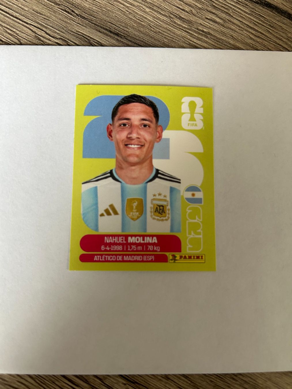 Panini Sammelbilder & Trading cards: Panini FIFA World Cup 2026 - ARG 3 – Gebraucht aus Zumikon von meter03