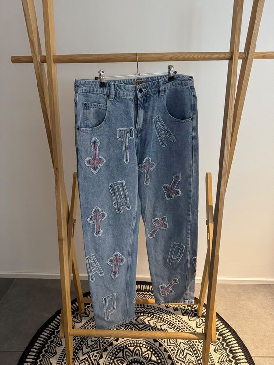 Jeans Mit Muster Herren