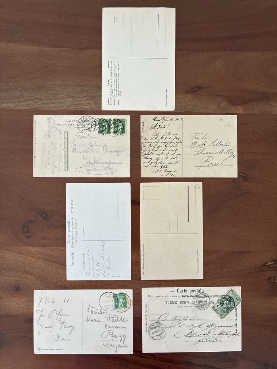 Cartes postales: 7 Ansichtskarten Schweiz vom Thurgau  – D'occasion à Oftringen par Cla.vD.74 1
