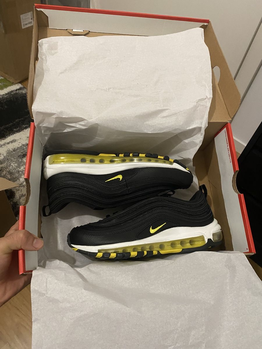 Nike Scarpe da uomo: Nike Air Max 97 Noir/Jaune – Nuovo e nell'imballaggio originale da Lausanne venduto da PANDA7 2