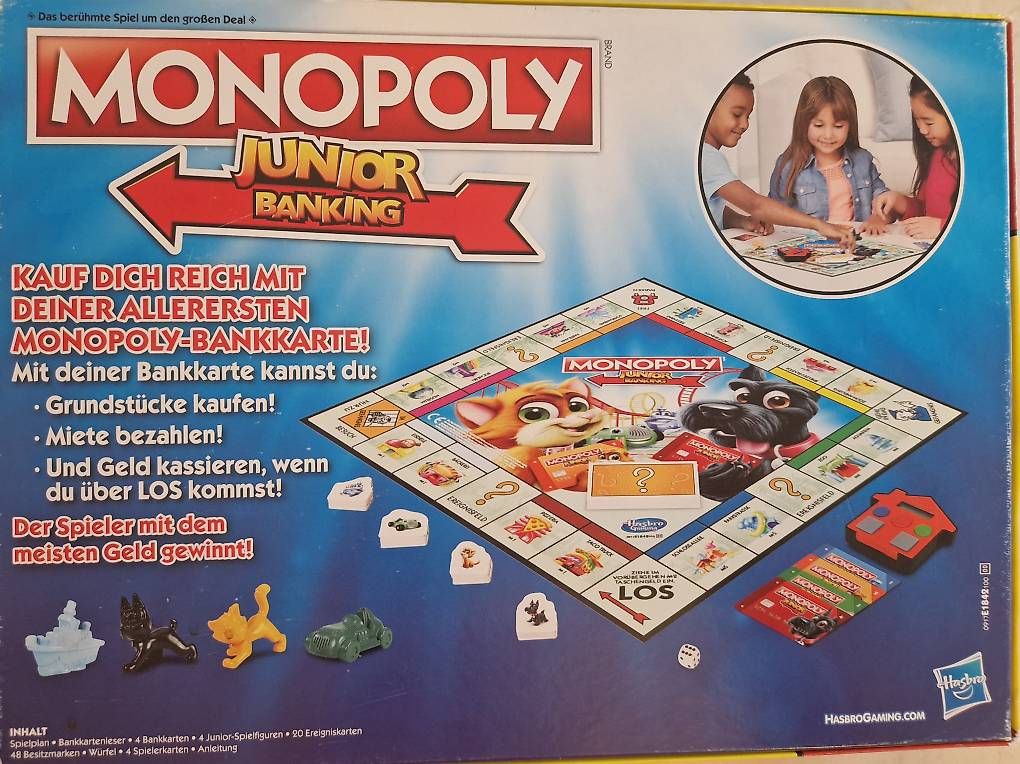 Hasbro Spiele: Monopoly Junior Banking – Gebraucht aus Villars-sur-Glâne von Mark_988 1