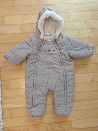 Baby Winter Overall teddy bear motif 62 H&M