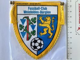 Vintage Fanion/Wimpel    FC  Weinfelden-Bürglen