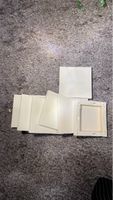 10x10 Leinwände 7er Set quadratisch unbenutzt
