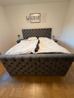 Boxspringbett 180x200cm Grau