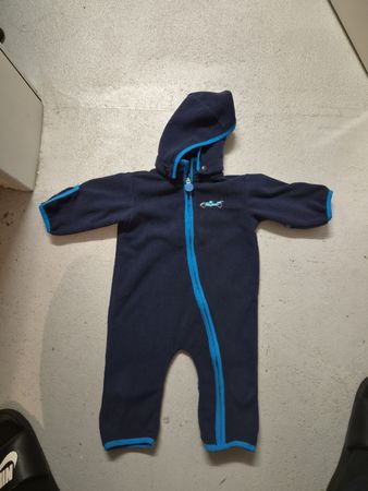 Baby-, Kleinkind Anzug Fleece, schön, Gr. 62-68, blau, TCM