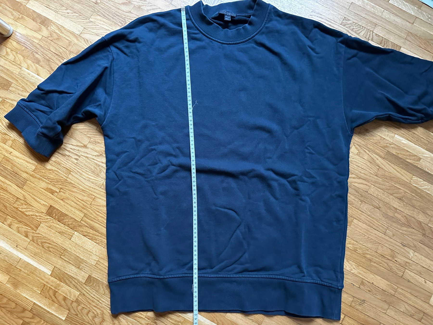Cos Tops: COS Oversized Heavy Cotton Top Navy Blue Size S – Neu (gemäss Beschreibung) aus Lausanne von brixton 7