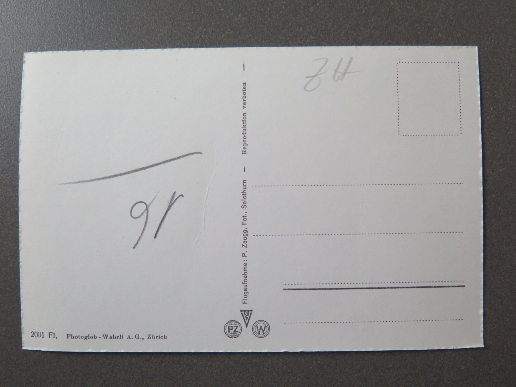 Cartoline postali: WINTERTHUR - FLUGAUFNAHME – Usato da Wittenbach venduto da lipasal 1